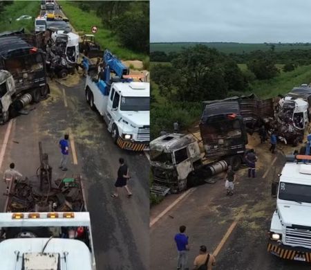 Caminhoneiro morre ao colidir com veículo abandonado na pista