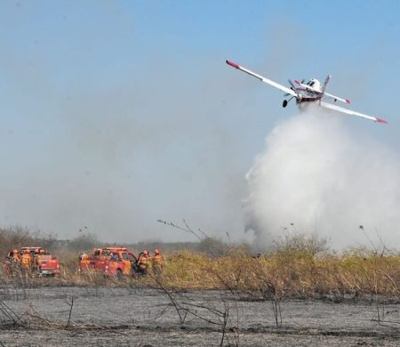 MS se prepara com tecnologia avançada para conter incêndios&nbsp;