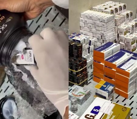 Correios de MS apreendem canetas emagrecedoras camufladas em potes