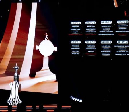 Em sorteio, Conmebol define grupos da Copa Libertadores