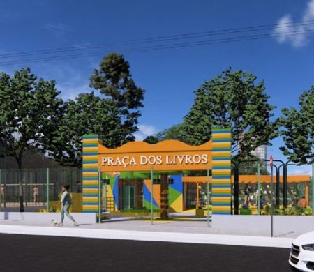 Praça dos Livros ganha nova fase com reforço à cultura e lazer na Capital&nbsp;