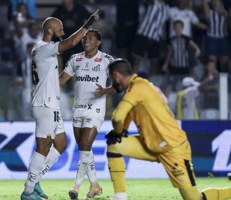 Santos derrota o Remo na Vila Belmiro e sai da Zona da degola do Brasileirão