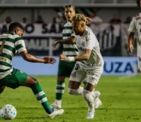 Com Neymar, Santos empata com Coritiba pela Copa do Brasil