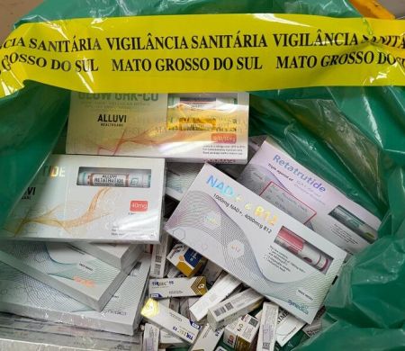 Apreensões de emagrecedores ilegais chegam a R$ 10 milhões