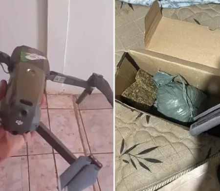 Operador de drone é preso por transportar entorpecentes a presídio