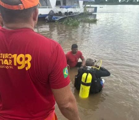 Homem é resgatado com vida após ser confundido com corpo no rio Paraguai