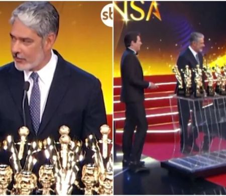 Bonner vai ao Troféu Imprensa e sai com 33 estatuetas acumuladas
