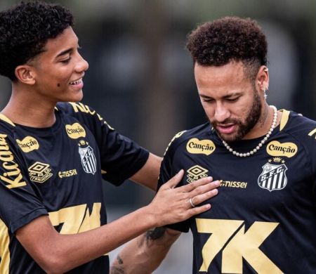 Confusão com Robinho Jr. coloca Neymar no noticiário internacional&nbsp;