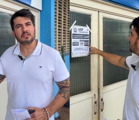 Rafael Tavares denuncia paralisação em posto de saúde de Campo Grande