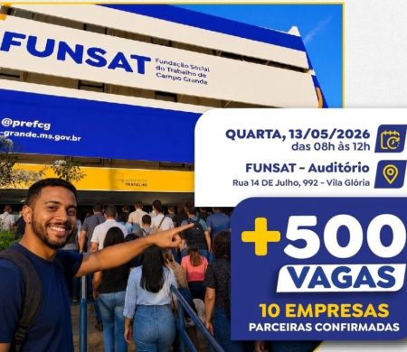 Funsat faz entrevistas para emprego imediato nesta quarta-feira (13)