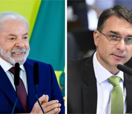 Lula empata tecnicamente com Flávio Bolsonaro em eventual no 2º turno