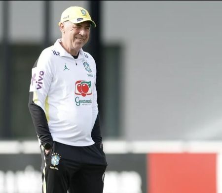 Ancelotti faz novos testes e não revela time titular para Brasil e Egito no sábado&nbsp;