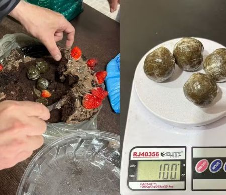 Visita a preso termina em prisão após descoberta de droga em bolo