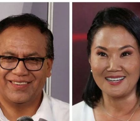 Sanchéz supera Fujimori com 93,9% das urnas apuradas no Peru