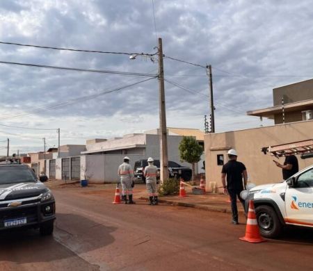 Operação contra furto de energia prende quatro pessoas em Maracaju