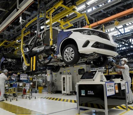 Melhor maio em sete anos impulsiona produção de veículos no Brasil&nbsp;