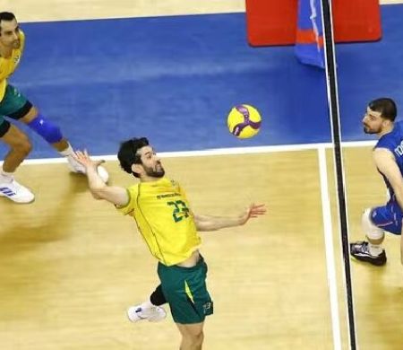 Brasil não dá chance à Sérvia e vence o jogo em 3 sets a 0 no Nilson Nelson&nbsp;