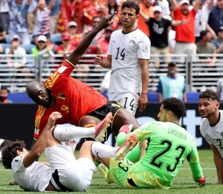 Egito sai na frente, mas não resiste a pressão e cede empate à Bélgica&nbsp;