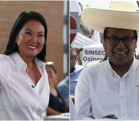 Peru tem Fujimori na liderança após apuração de 99% dos votos