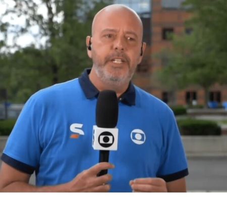 Alex Escobar, da Globo, passa mal durante entrada ao vivo dos EUA
