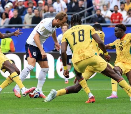 Inglaterra joga mal e fica apenas no empate contra Gana pela Copa do Mundo