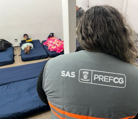 Com sensação de -2ºC, 'Inverno Acolhedor' abriga 80 pessoas