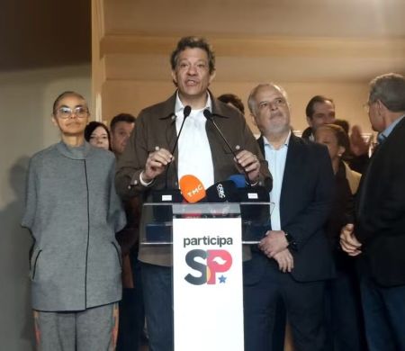 Haddad terá Márcio França como vice na disputa pelo governo de SP&nbsp;&nbsp;