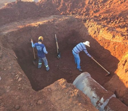 Projeto da prefeitura começa obras de asfalto pelo Jardim das Nações