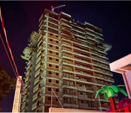 Operário morre ao cair de prédio em construção em Campo Grande&nbsp;