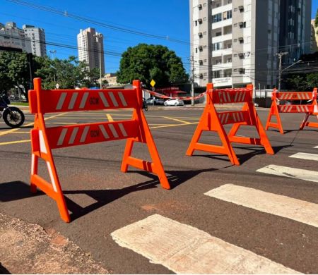 Duas ruas serão interditadas nesta sexta-feira em Campo Grande