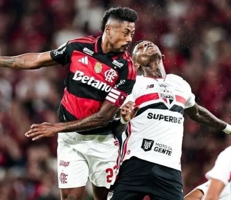 Flamengo empata com o São Paulo e perde chance de encostar no Palmeiras