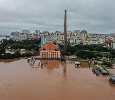 Rio Guaíba pode atingir cota de alerta até sexta-feira em Porto Alegre