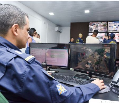 Instalação de novas câmeras reforçam segurança em Campo Grande