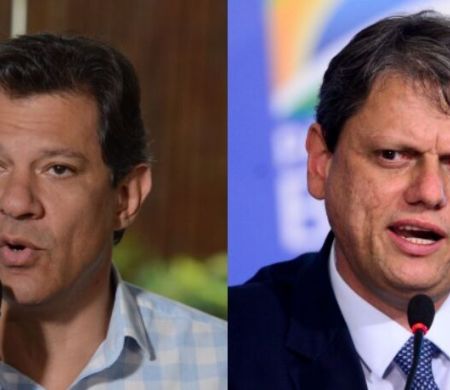 Tarcísio e Haddad voltam a se enfrentar pelo Governo de SP em debate na Band