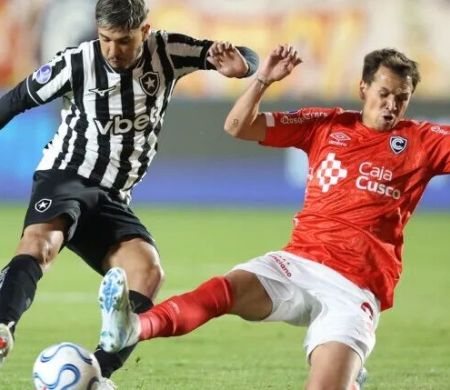 Botafogo sofre goleada contra o Cienciano pela Sul-Americana&nbsp;