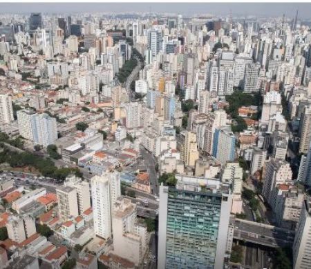 Brasil amplia área urbanizada em 12,3% entre 2019 e 2022, aponta IBGE
