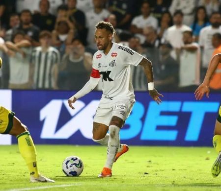 Com Neymar discreto, Santos e Mirassol empatam pelo Brasileirão