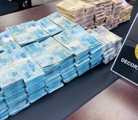 Operação apreende R$ 1,8 milhão em dinheiro em Brasília