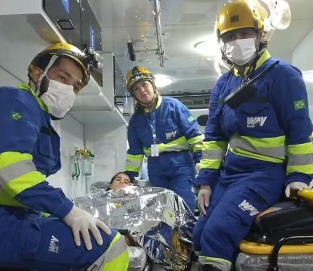 Parto às pressas na MS-306 termina com nascimento de Bernardo em viatura