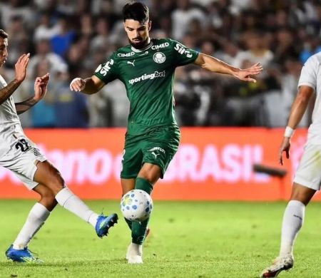 Palmeiras segura empate com o Santos e está na semifinal da Copa do Brasil