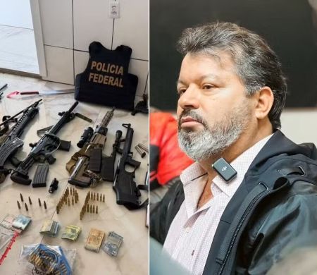 PF encontra 23 trabalhadores e arsenal em fazenda de candidato&nbsp;