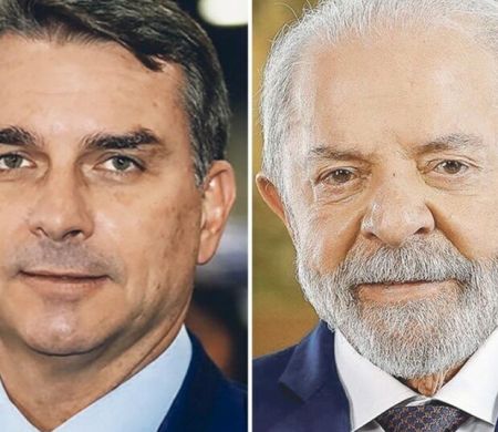Pesquisa mostra empate técnico entre Lula e Flávio nos dois turnos