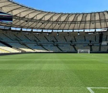 Gramado novo do Maracanã terá três jogos em seis dias logo na estreia