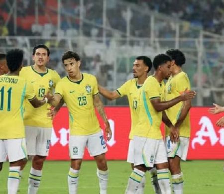 Seleção Brasileira goleia Índia em jogo de mais testes do técnico Ancelotti