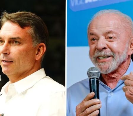 Flávio Bolsonaro abre vantagem de quatro pontos sobre Lula em nova pesquisa