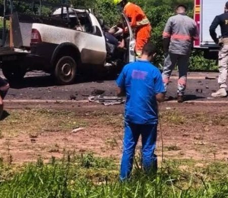 Ultrapassagem proibida termina em morte e deixa ferido grave na BR-163