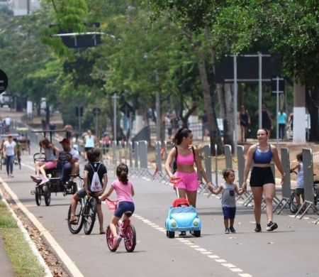 Parque dos Poderes terá trânsito fechado para veículos durante feriado&nbsp;