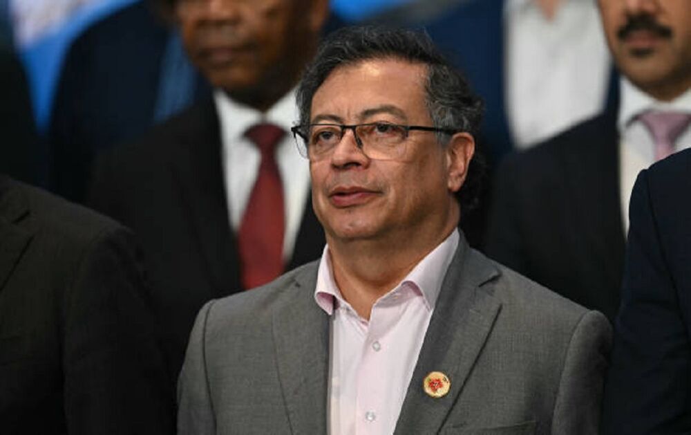 Presidente da Colômbia, Gustavo Petro (Foto: Mauro Pimentel/AFP/Via Getty Images)