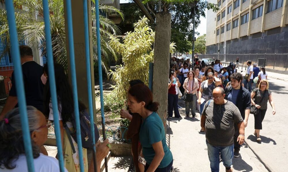 Candidatos que fizeram a prova do PND (Foto: Tomaz Silva/ABr)